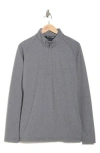 Travismathew Dawn Hike Half Zip Pullover In Gray