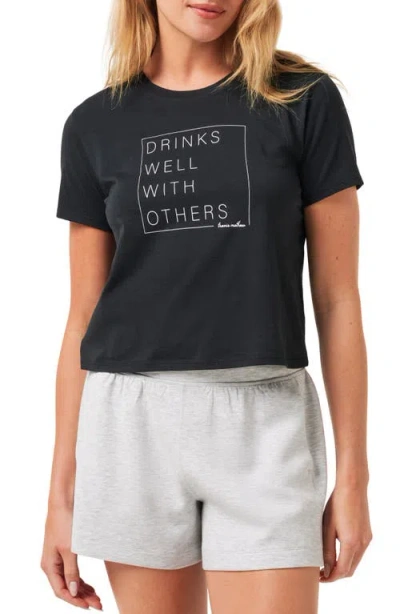 Travismathew Day At The Races Graphic T-shirt In Black