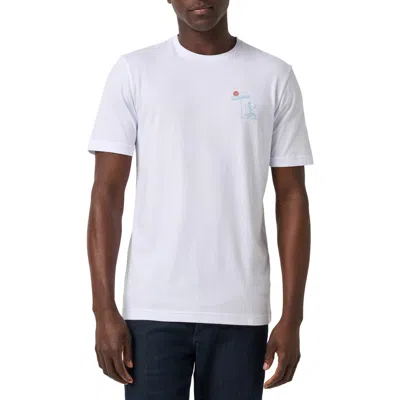 Travismathew Dreams To Reality Cotton Graphic T-shirt In White