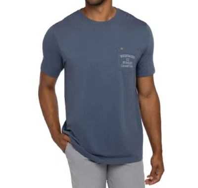 Travismathew Dresden Golf T-shirt In Insignia/vintage Indigo In Blue