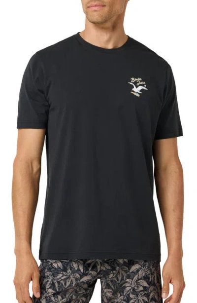 Travismathew Drink Ticket Graphic T-shirt In Black