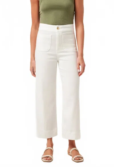 Travismathew Everyday High Rise Ankle Pants In White