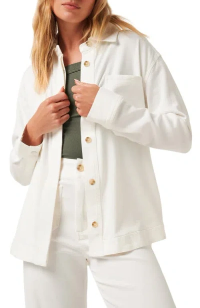 Travismathew Everyday Twill Shacket In White
