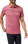 Travismathew Family Trip Polo In Purple