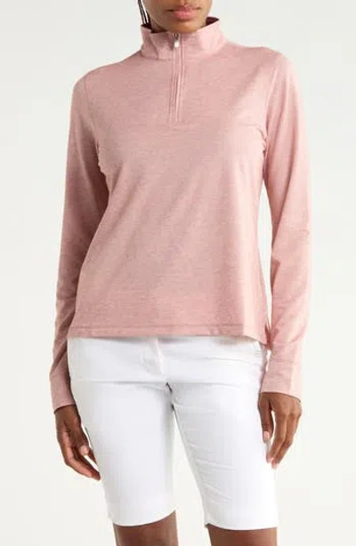 Travismathew Featherweight Active Pullover In Pink