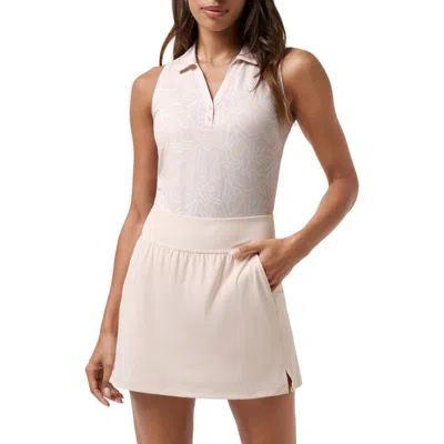 Travismathew Featherweight Active Racerback Polo In Multi