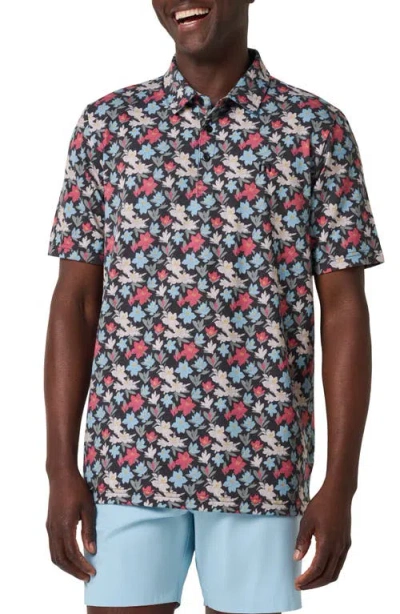 Travismathew Featherweight Fairway Floral Polo In Multi