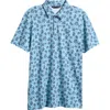 Travismathew Featherweight Jungle Polo In Cameo