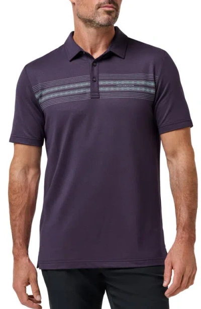 Travismathew Featherweight Polo In Brown