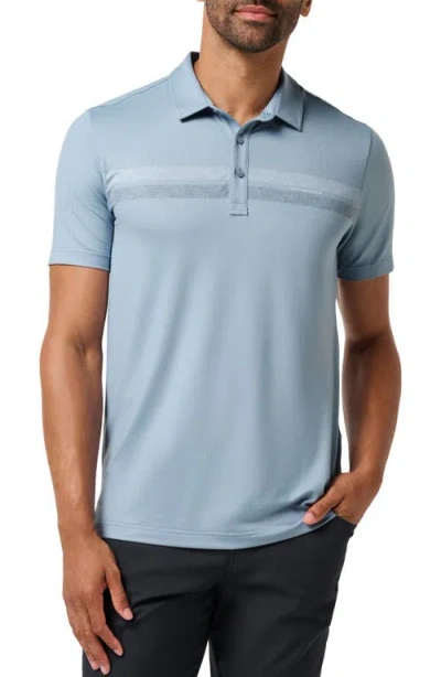 Travismathew Featherweight Polo In Blue