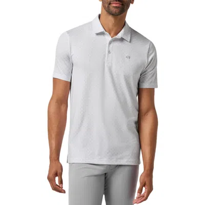Travismathew Featherweight Salt Polo In Gray