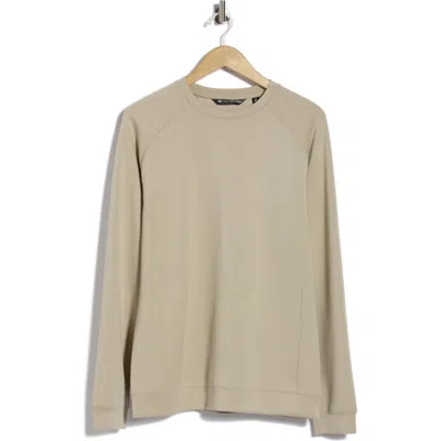 Travismathew Fibercloud Crewneck Sweatshirt In Gray