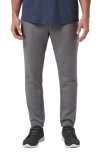 Travismathew Fibercloud Drawstring Joggers In Heather Grey