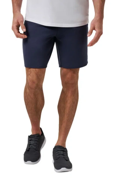 Travismathew Fibercloud Drawstring Shorts In Total Eclipse