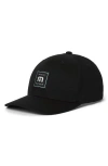 Travismathew Final Boarding Six-panel Snapback Cap In Black