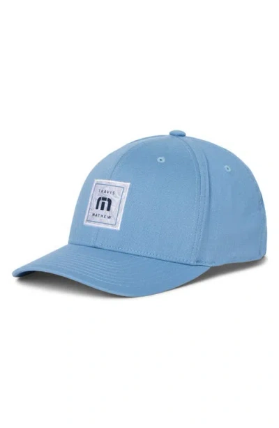 Travismathew Final Boarding Six-panel Snapback Cap In Pacific Coast
