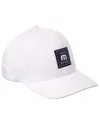 Travismathew Final Boarding Snapback Hat In White
