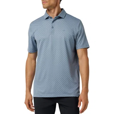 Travismathew Final Drive Geo Polo In Blue