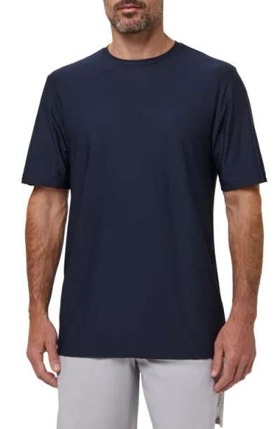 Travismathew First Day Performance T-shirt In Blue
