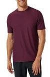 Travismathew First Day Performance T-shirt In Purple