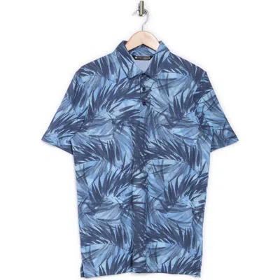 Travismathew Forest Reverse Polo In Dream Blue