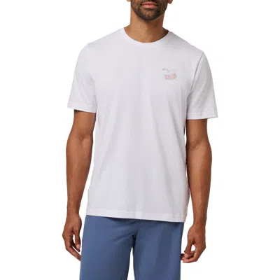 Travismathew Founding Member Graphic T-shirt In White