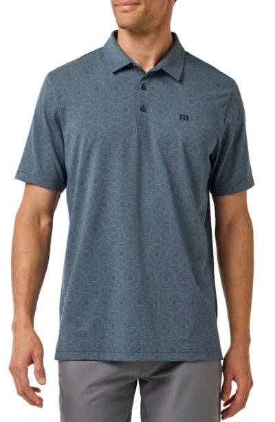 Travismathew Free Passage Polo In Blue