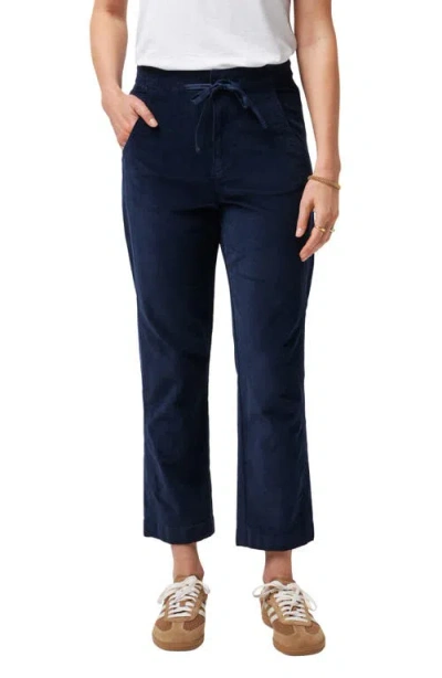 Travismathew Friday Feeling Straight Leg Ankle Pants In Navy Blazer