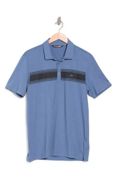 Travismathew Garnacha Polo In Copen Blue