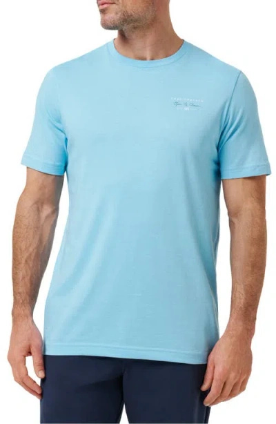 Travismathew Gelato Tasting Graphic T-shirt In Blue