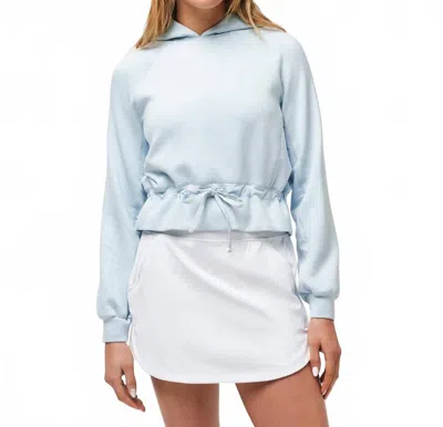 Travismathew Golden State Skyloft Hoodie In Heather Baby Blue In Multi