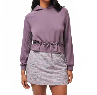 Travismathew Golden State Skyloft Hoodie In Moonscape In Pink