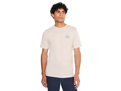 Travismathew Golf Cart Glide Tee Men's T Shirt Italian Sand: Sm In White