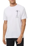 Travismathew Golf Sucks Graphic T-shirt In White