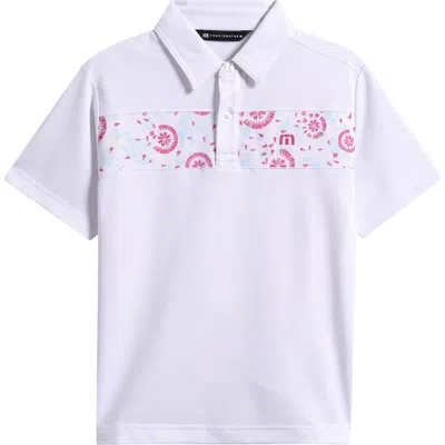 Travismathew Kids'  Good Flourish Polo In Multi