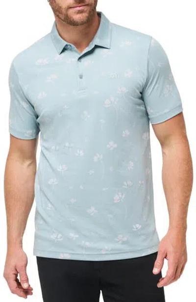 Travismathew Good Time Feeling Cotton Blend Polo In Arona