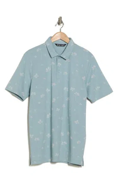 Travismathew Good Time Feeling Cotton Blend Polo In Arona