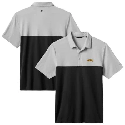 Travismathew Gray/black San Diego Padres Home Run Leader Polo