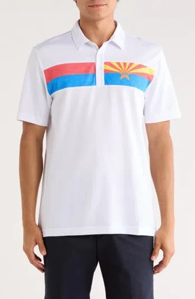 Travismathew Great Prescott Polo In White