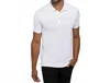 Travismathew Gulf Side Polo Shirt In White In Multi