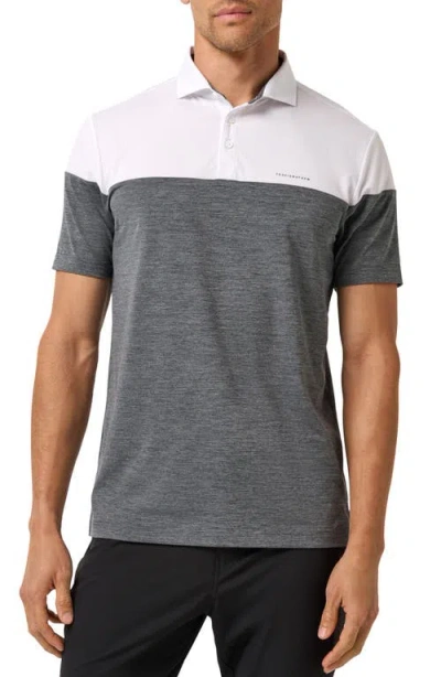 Travismathew Heater Pro Colorblock Performance Polo In Multi