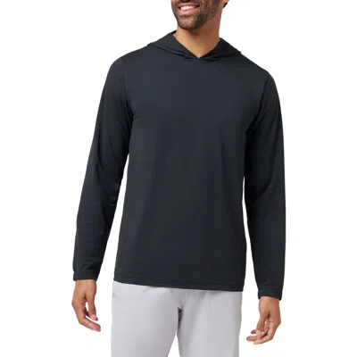 Travismathew Heater Pro Performance Golf Hoodie In Black