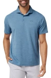 Travismathew Heater Pro Performance Golf Polo In Blue