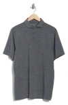 Travismathew Heater Pro Stretch Knit Polo In Gray