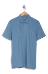 Travismathew Heating Up Nl Polo In Heather Copen Blue