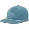 Travismathew Hidden Agenda Snapback Baseball Cap In Captains Blue