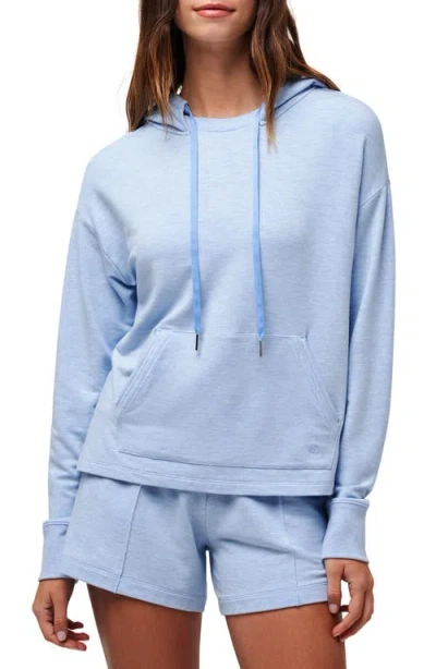Travismathew Hidden Gems Hoodie In Heather Azurine