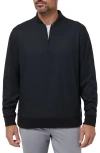 Travismathew Highway Quarter Zip Pullover In Blue