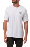 Travismathew Holly Jollies Cotton Graphic T-shirt In White