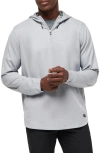 TRAVISMATHEW TRAVISMATHEW HOODED QUARTER ZIP PULLOVER